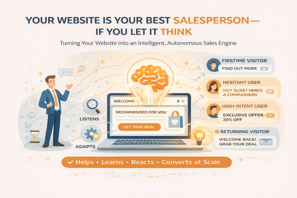 Your Website Is Your Best Salesperson, If You Let It Think