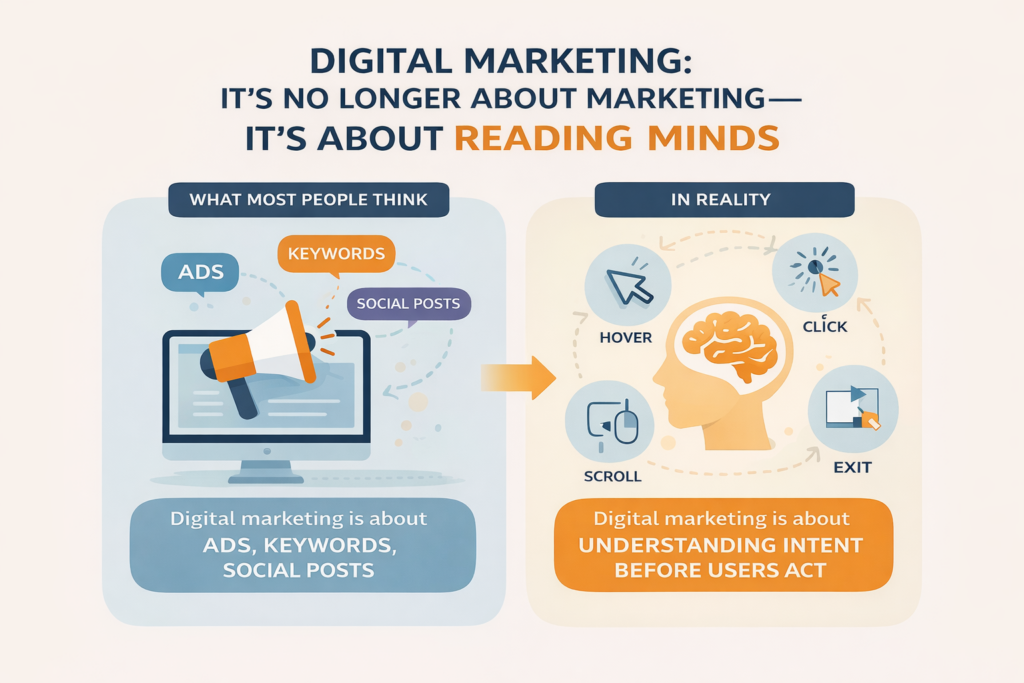 Digital Marketing Is No Longer About Marketing — It’s About Reading Minds