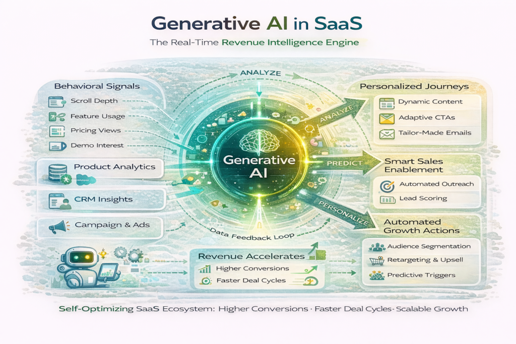 Generative AI in SaaS: The New Revenue Engine for Modern Growth